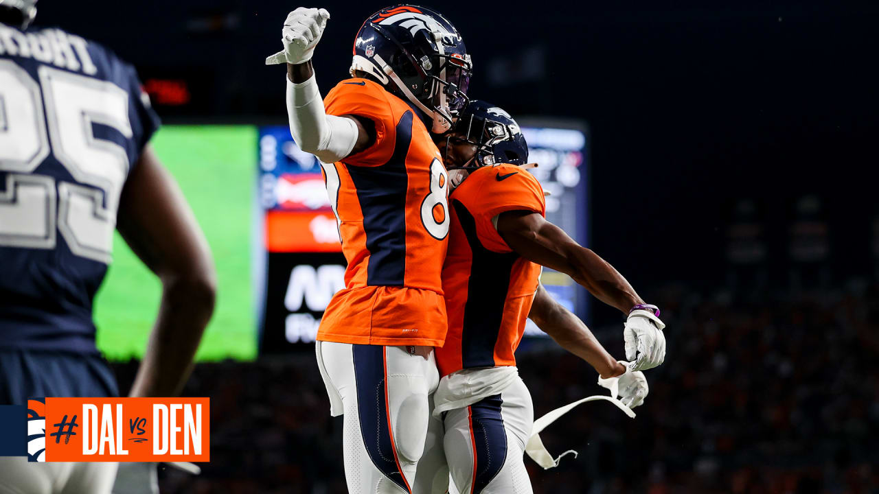 WATCH: Broncos WR Kendall Hinton catches TD pass vs. Cowboys