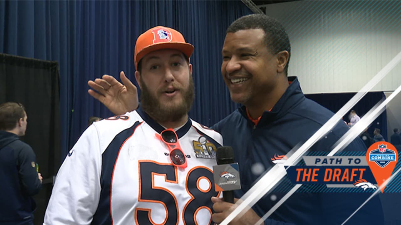 'Undercover Atwater' at the 2018 NFL Combine