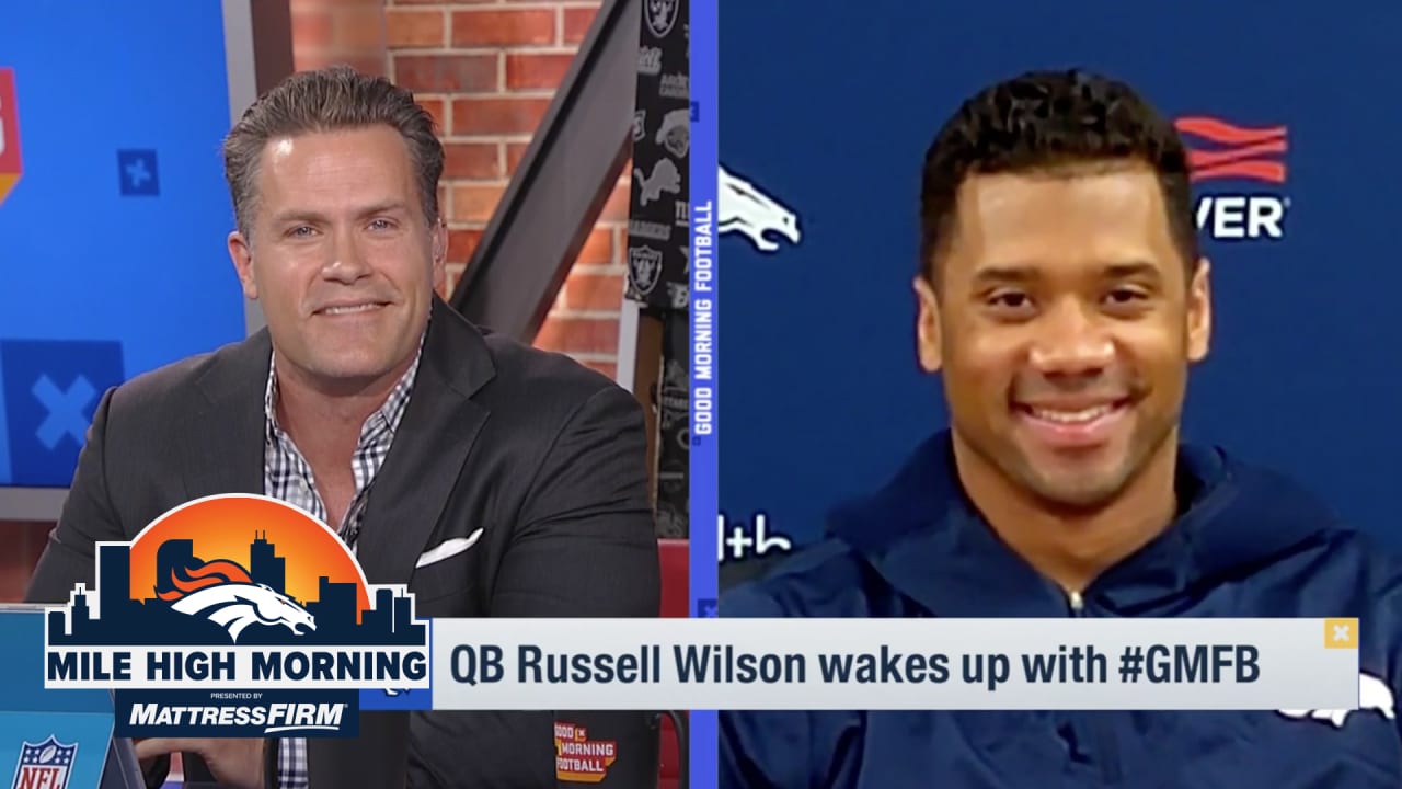 Mile High Morning: Russell Wilson joins 'Good Morning Football' to