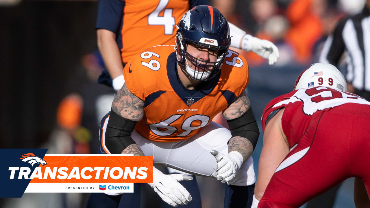 Broncos place OL Tom Compton on injured reserve