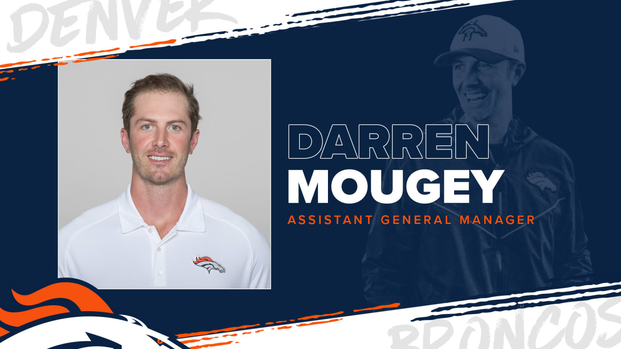 Broncos promote Darren Mougey to assistant general manager