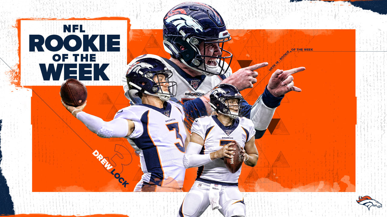 Drew Lock named NFL Rookie of the Week after win vs. Texans