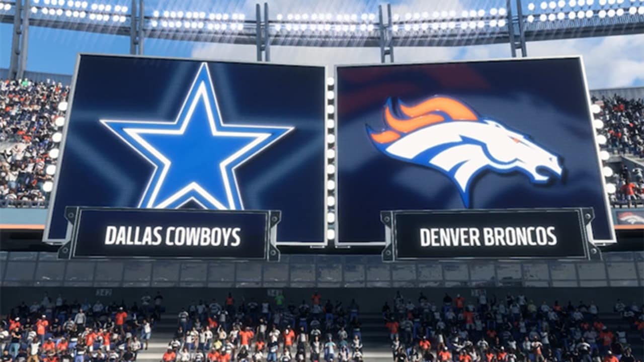 Madden Simulation: Cowboys vs. Broncos