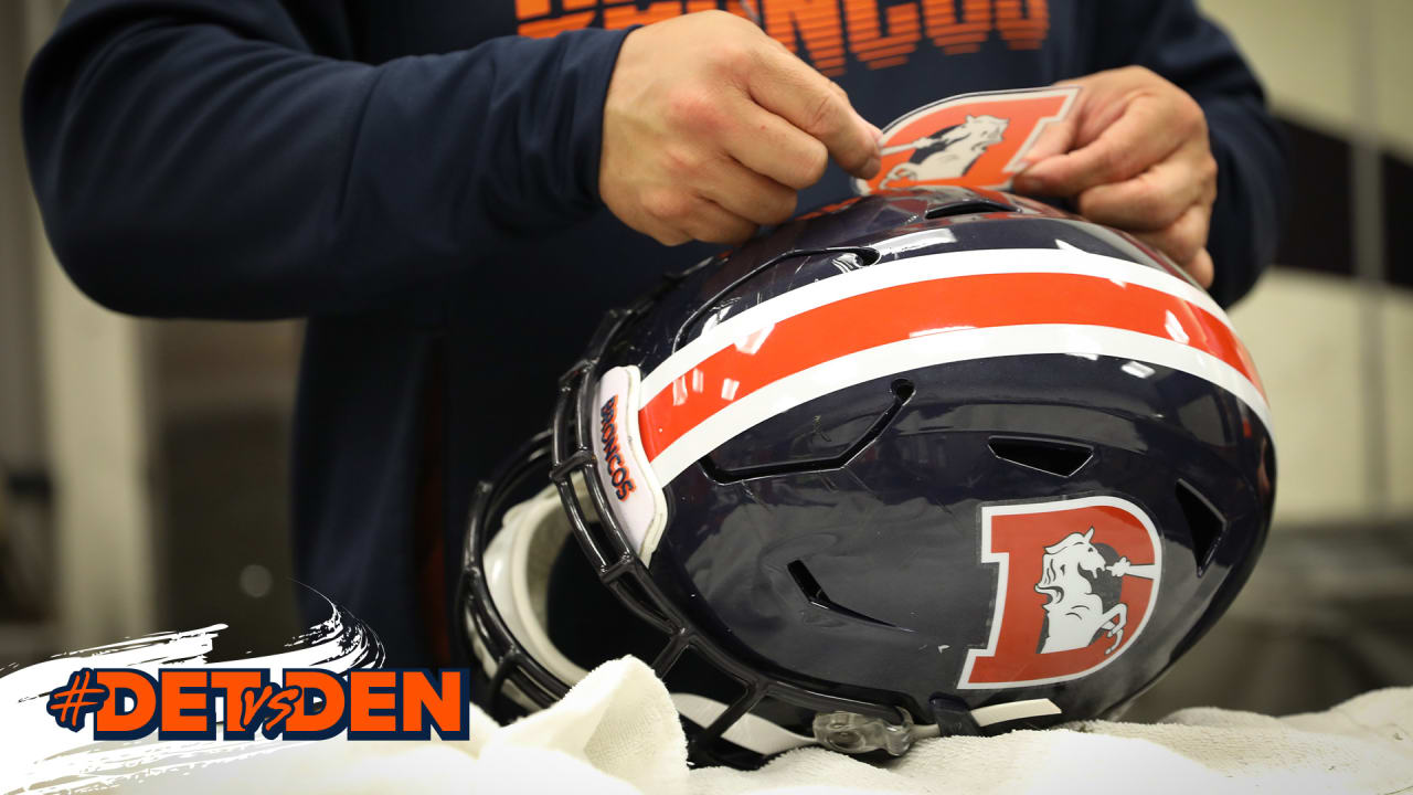 Inside the Broncos' Color Rush preparations for #DETvsDEN