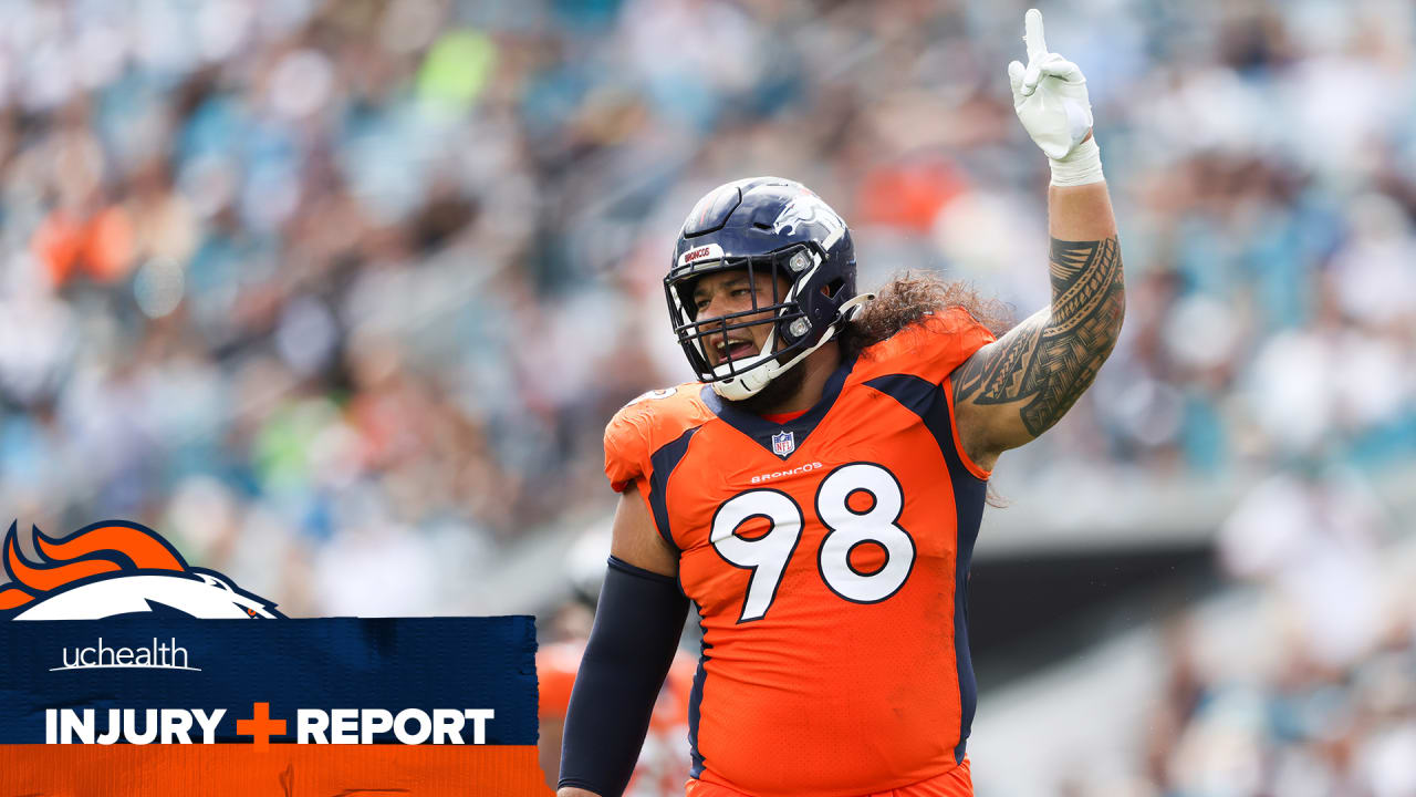 Injury Report NT Mike Purcell, G Graham Glasgow questionable for NYJvsDEN