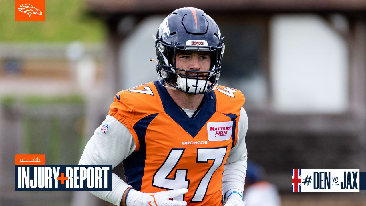 Josey Jewell out for Broncos Thursday, backup LBs Johnson and Watson  improving - Mile High Sports