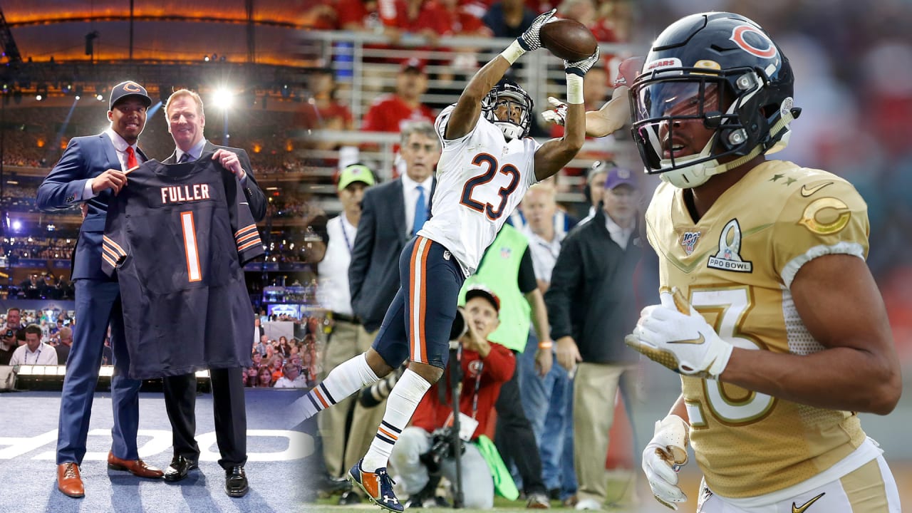 August 24, 2019: Chicago Bears cornerback Kyle Fuller (23) during NFL  football preseason game action between the Chicago Bears and the  Indianapolis Colts at Lucas Oil Stadium in Indianapolis, Indiana. Chicago  defeated