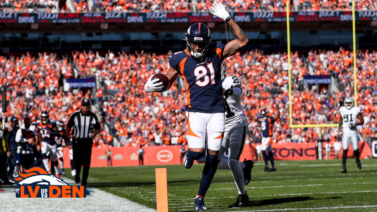 WATCH: Broncos' Teddy Bridgewater connects with Tim Patrick for 44