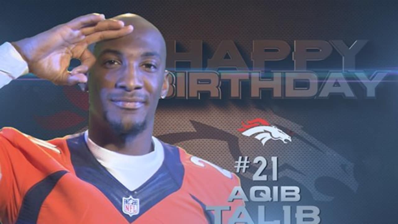 Feb. 13th: Happy birthday Aqib Talib