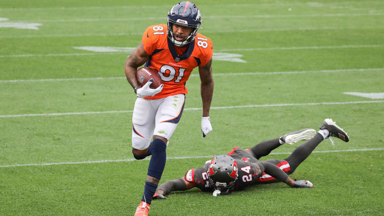 Broncos Wide Receiver Tim Patrick Scores Sixth Touchdown Of 2020