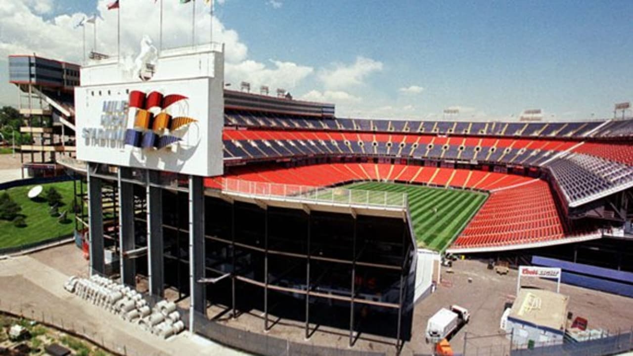 Grass planted at Denver stadium before first Broncos game