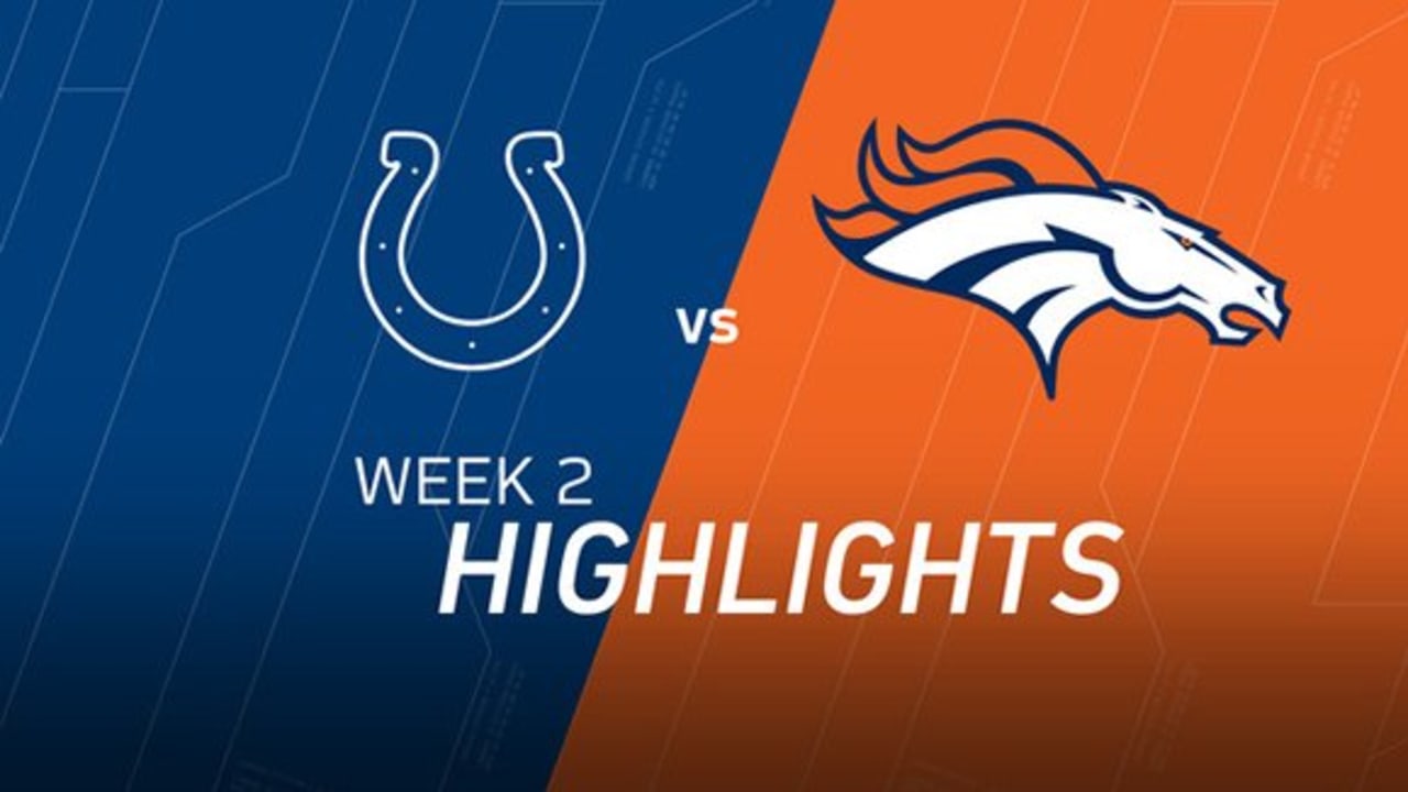 Highlights Colts vs. Broncos