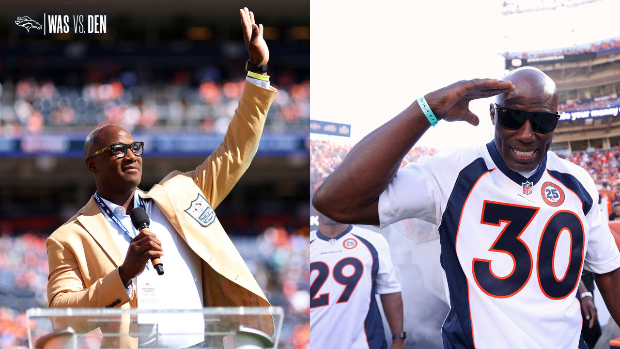 Broncos' Super Bowl XXXIII team honored during halftime of Week 2