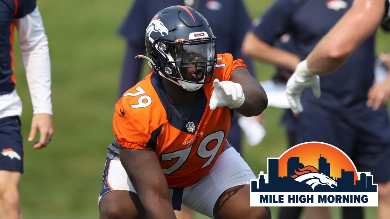 Denver Broncos: Lloyd Cushenberry III shows the right kind of attitude -  Mile High Report