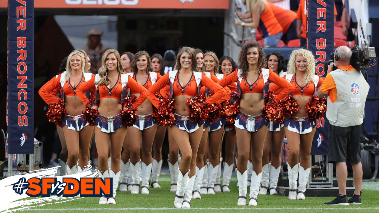 Denver Broncos Cheerleader game gallery vs. 49ers