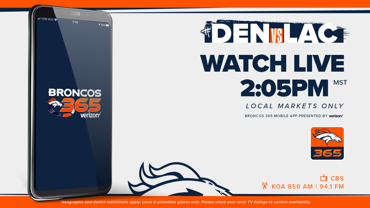 NFL preseason: How to watch today's Los Angeles Rams vs. Denver Broncos game  - CBS News