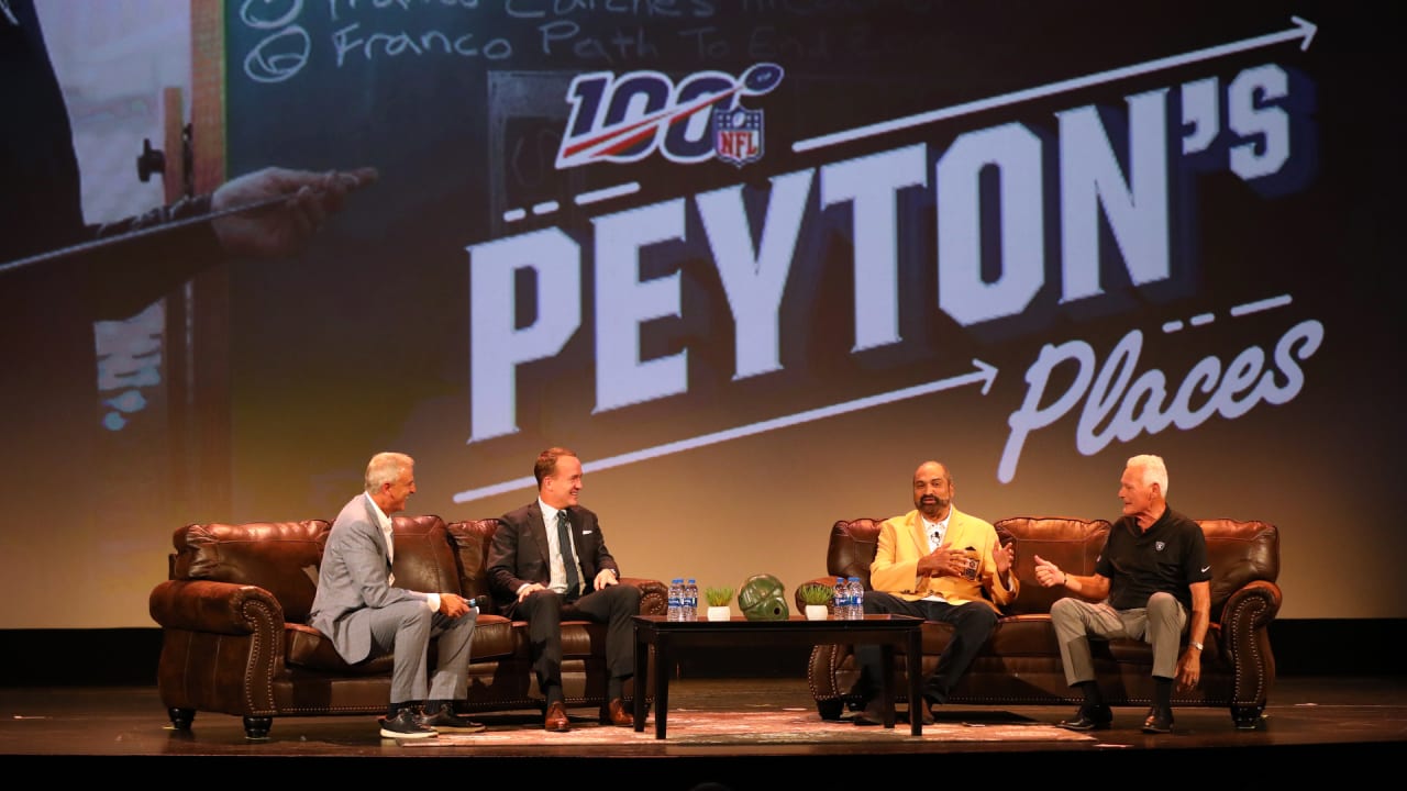 Peyton Manning hits home run on episode of 'Peyton's Places'