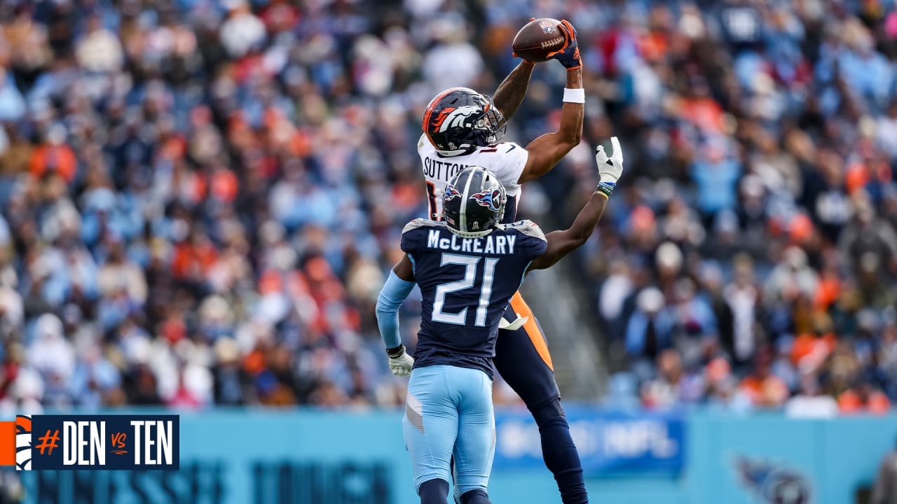 Courtland Sutton makes toetapping 17yard catch Broncos at Titans