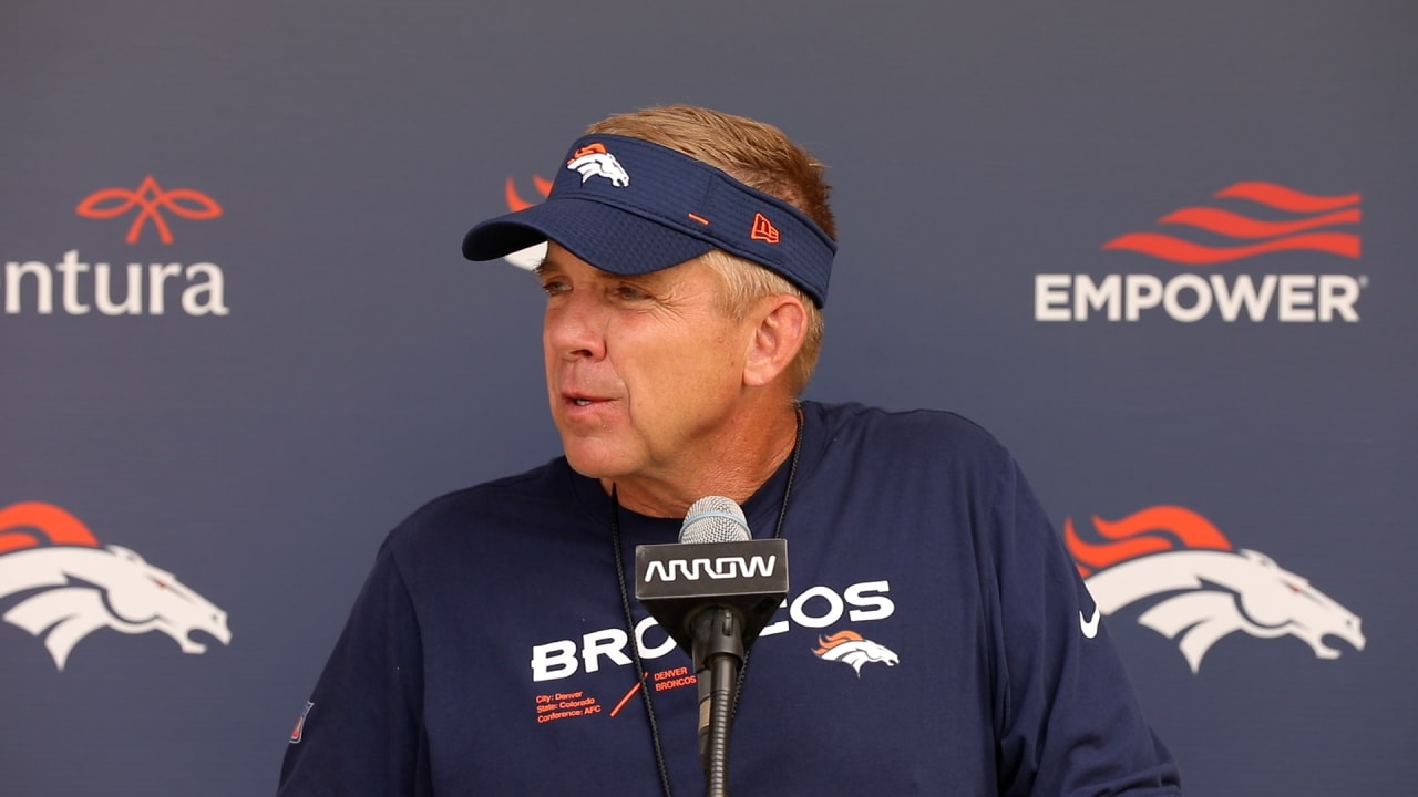 HC Sean Payton on TE Greg Dulcich 'He's got traits that are exciting'