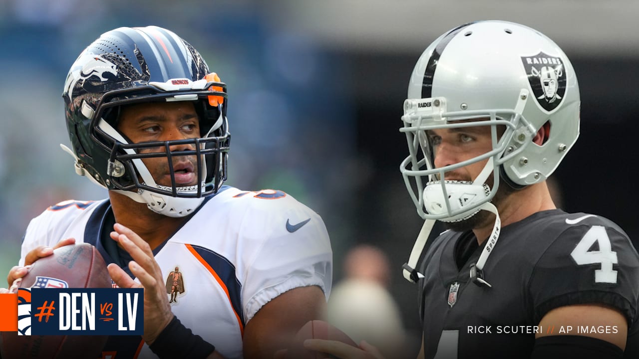 Las Vegas Raiders at Denver Broncos: How to watch, listen and live