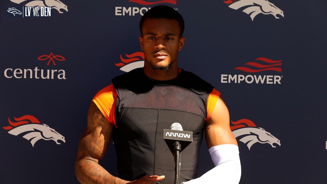 Broncos CB Pat Surtain II looks forward to matchup against Raiders' WR Davante  Adams after last season's heartbreaking loss – Boulder Daily Camera