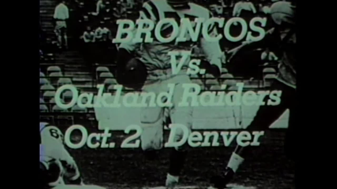 Denver Broncos vs. Oakland Raiders: Series history recap