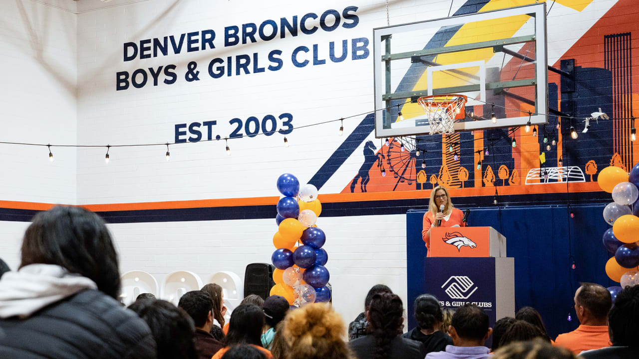 'These memorable moments will continue': Owner Carrie Walton Penner announces continued support of Denver Broncos Boys & Girls Club during 20th anniversary celebration