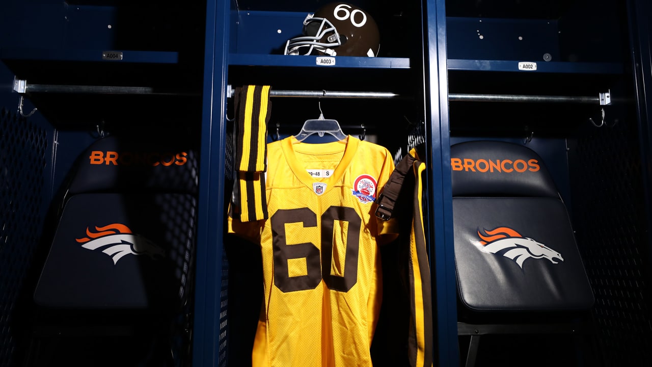 Throwback Threads: A closer look at the Broncos' 1960s brown and ...