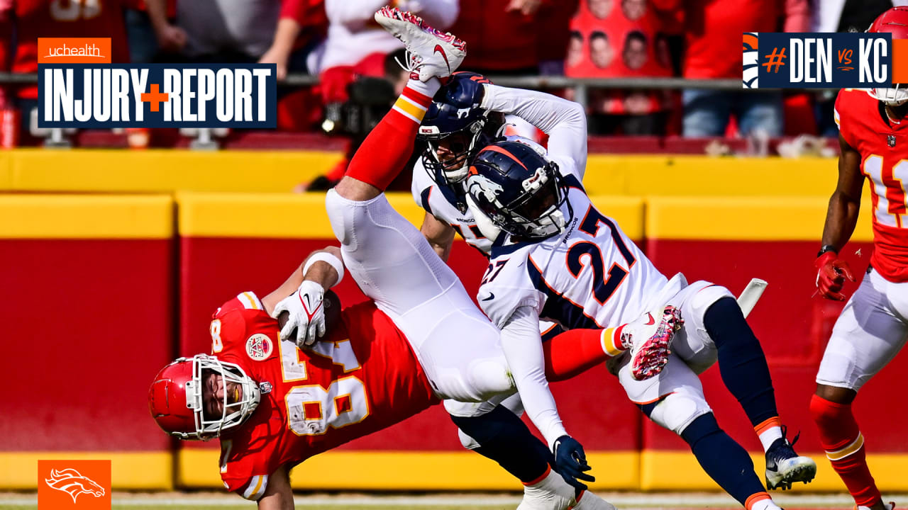 Chiefs have Travis Kelce available; Broncos get Greg Dulcich back for AFC  West matchup