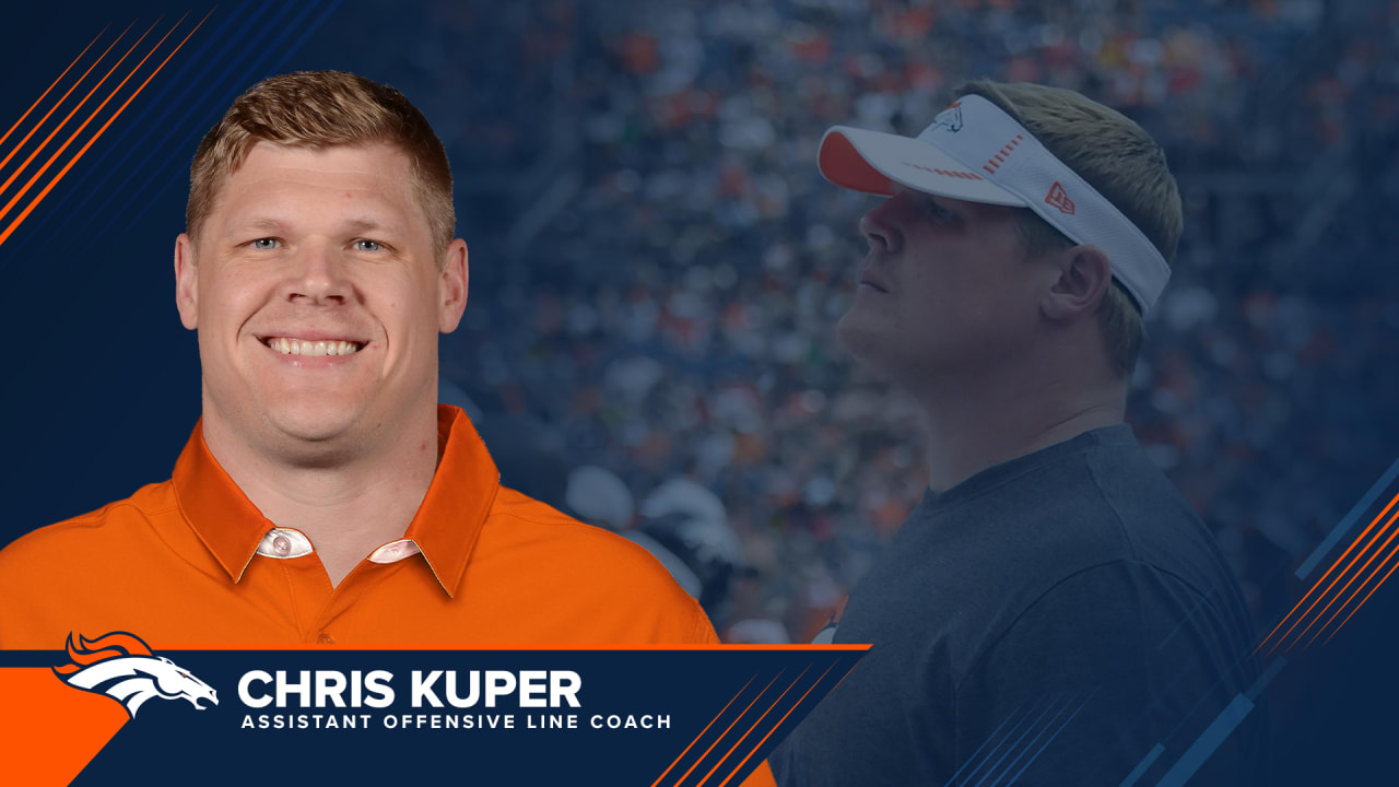 Broncos name Chris Kuper as assistant offensive line coach