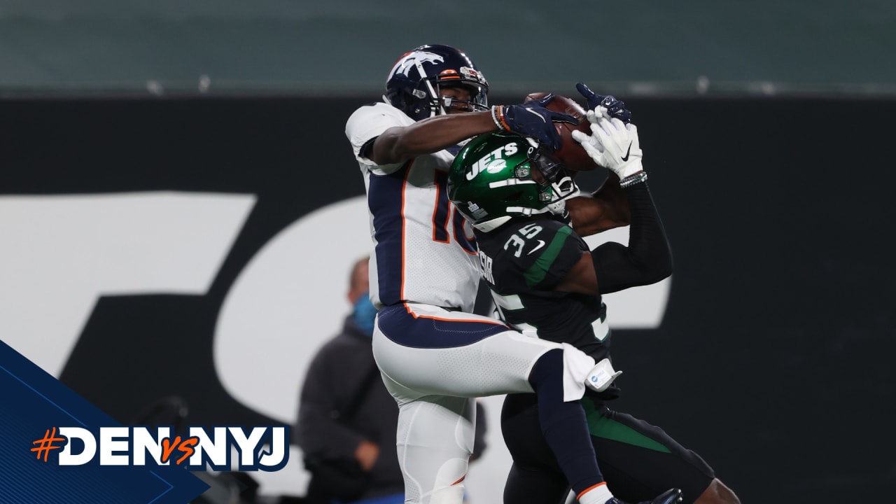 Jerry Jeudy TD video: Broncos rookie wins jump ball over Pierre