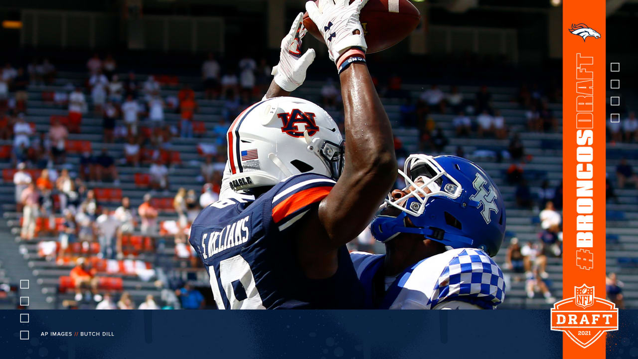 Round 6 - Pick 35: Seth Williams, WR, Auburn (Denver Broncos) : r/nfl