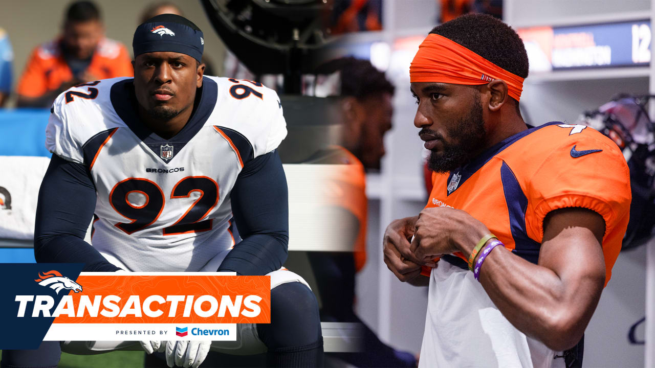 Broncos elevate DE Jonathan Harris and WR Kendall Hinton for Week 3 game vs. 49ers