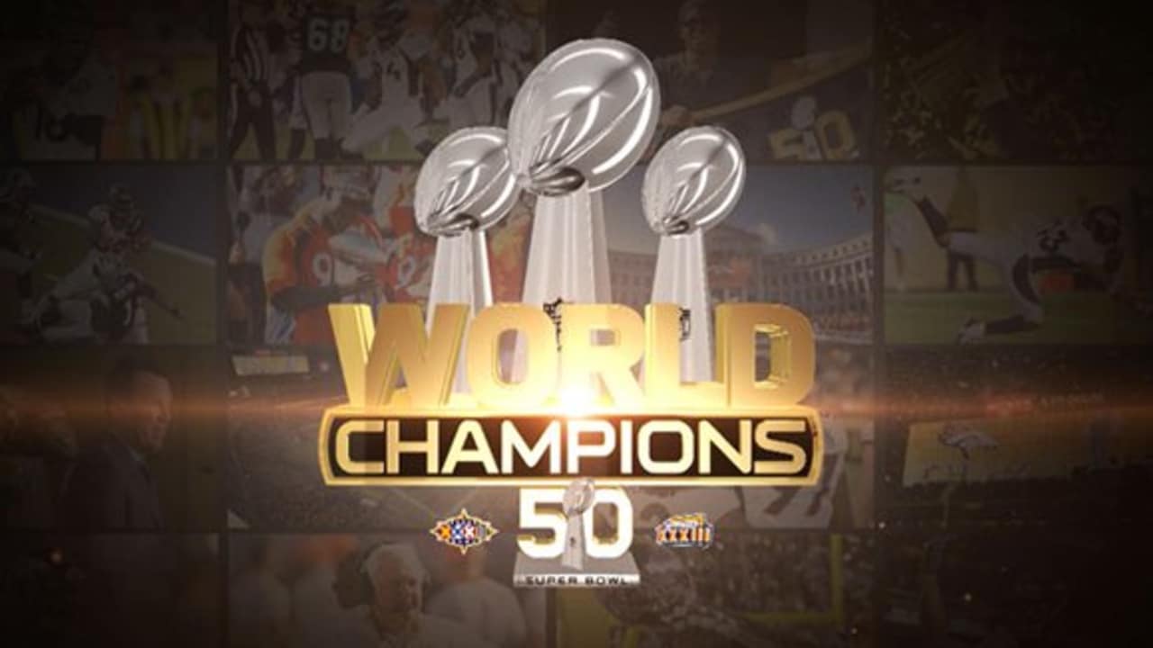 Your Denver Broncos are WORLD CHAMPIONS!