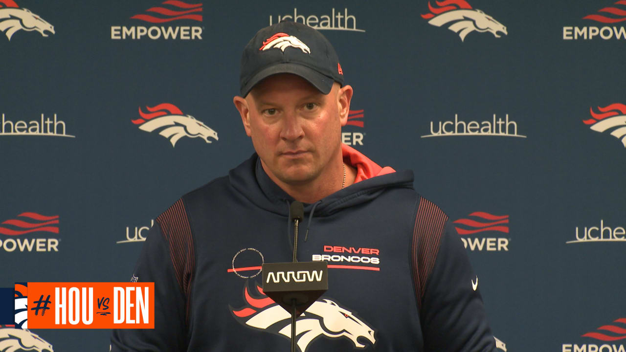 Denver Broncos HC Nathaniel Hackett explains mindset heading into