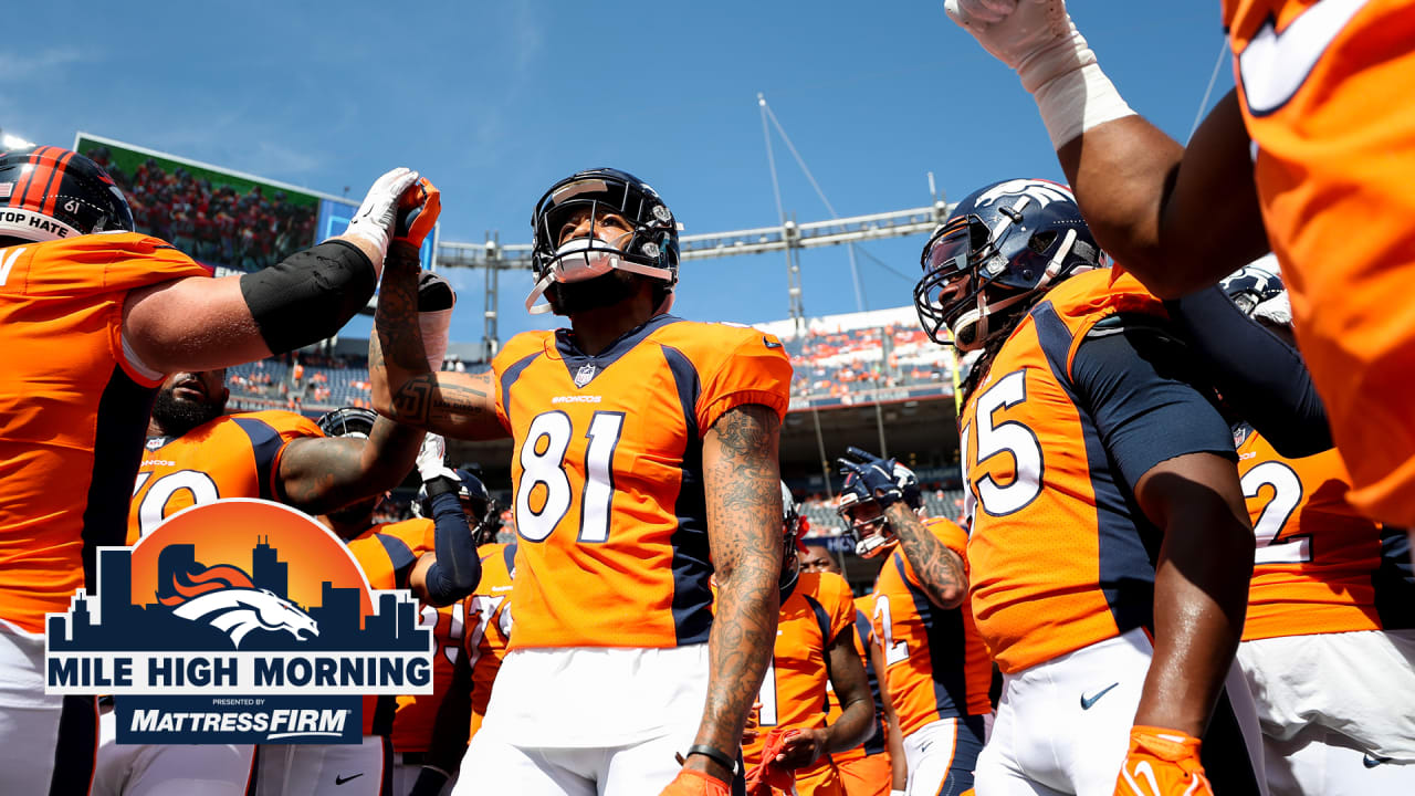 Mile High Morning Like All Good Football Teams Broncos Must Bounce Back Vs Steelers