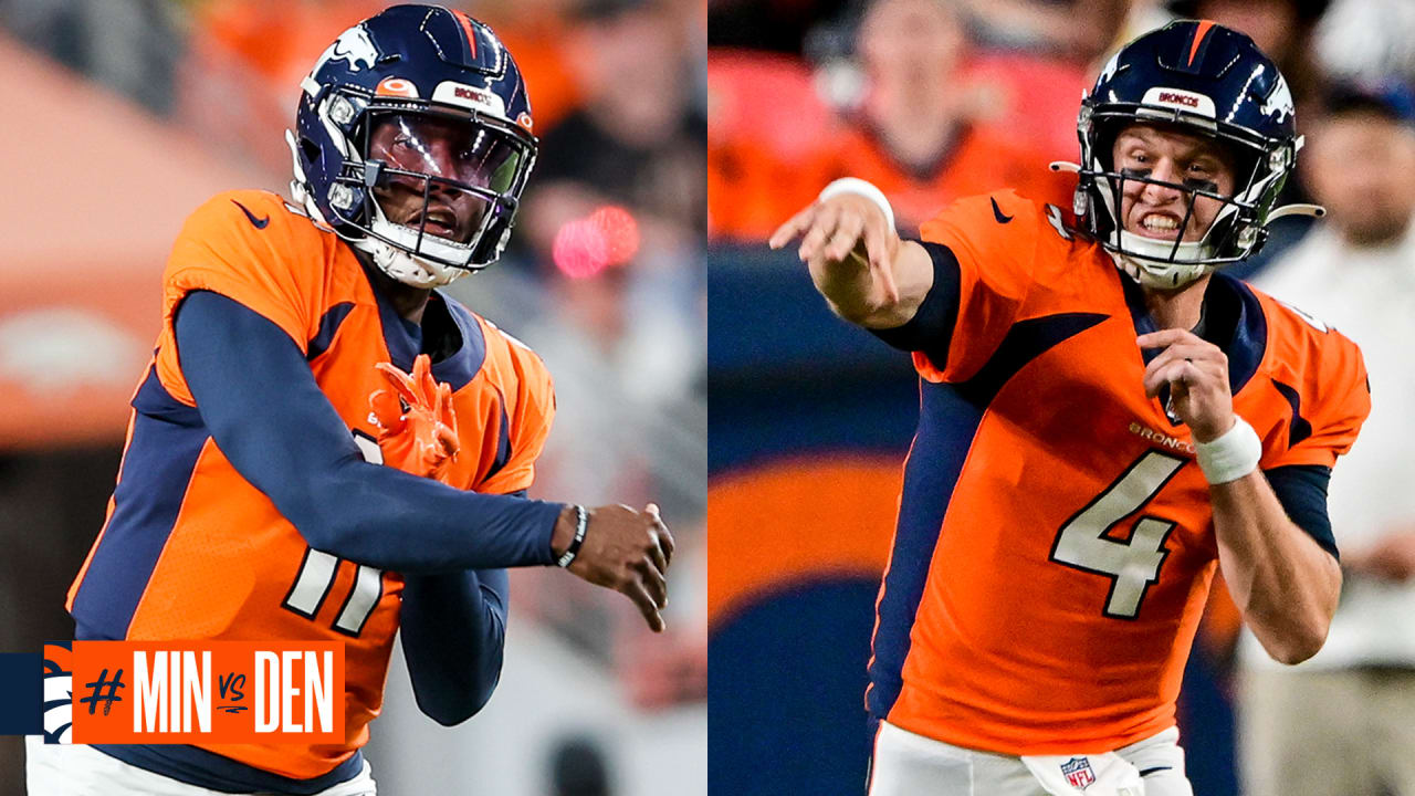 Broncos starting quarterback: Who is QB1 and his backup for Denver in  fantasy football? - DraftKings Network