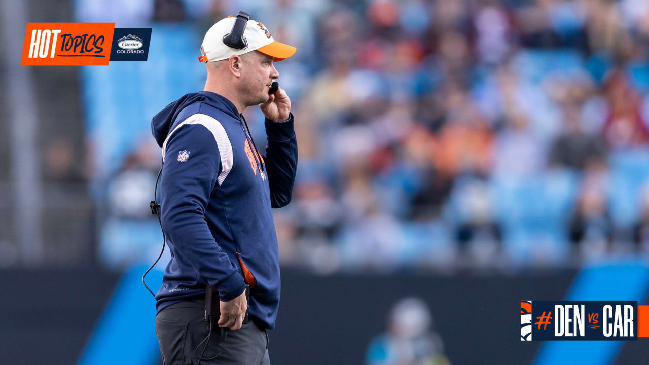 Denver Broncos HC Nathaniel Hackett explains mindset heading into