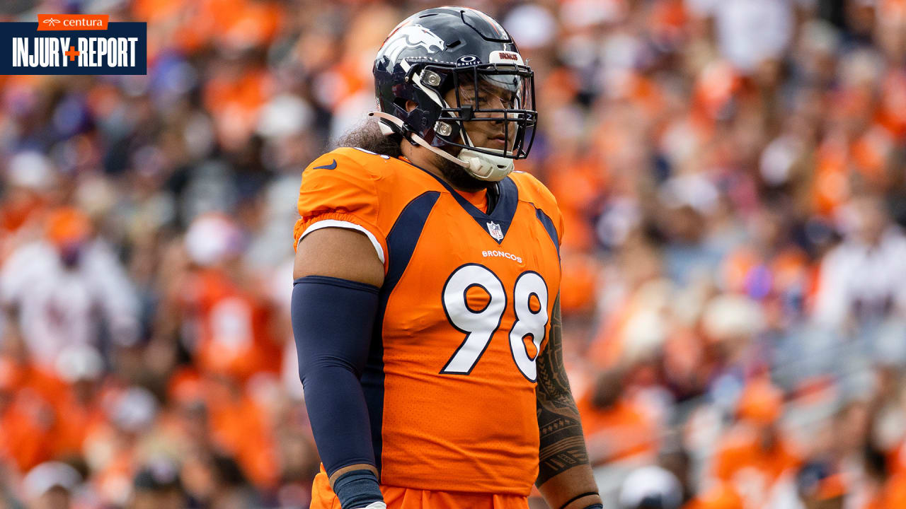 Injury Report: DT Mike Purcell, S Justin Simmons among Broncos to