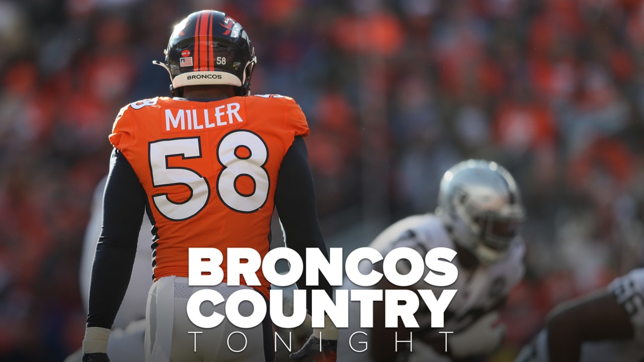 Broncos GM George Paton, executive John Elway react to Von Miller