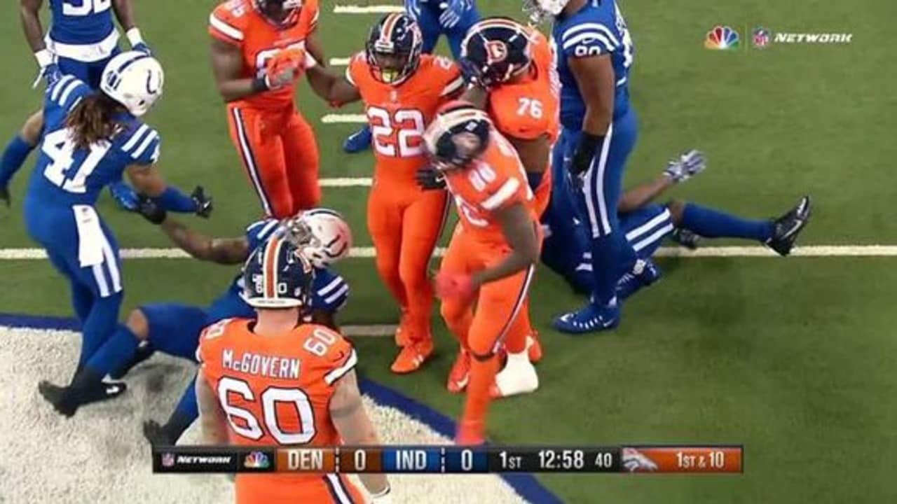 Broncos vs. Colts: C.J. Anderson says he's a pumpkin in Color Rush