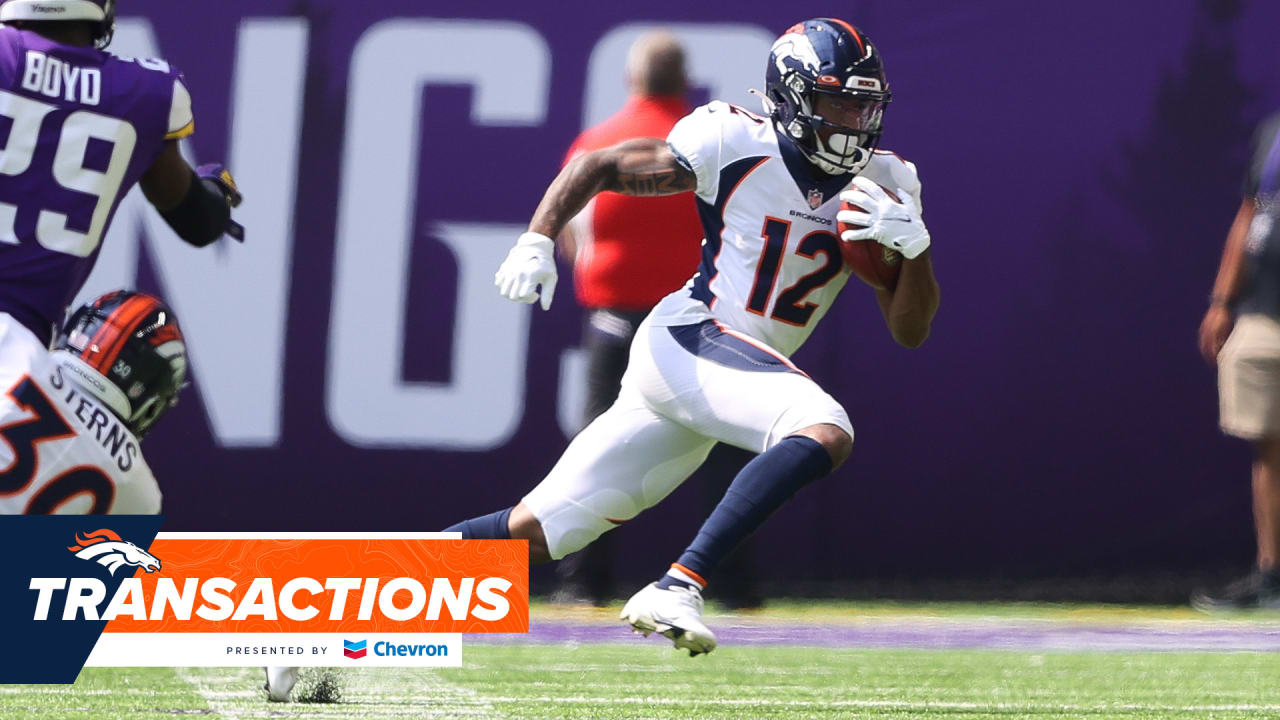 Detroit Lions on X: #Lions have acquired WR Trinity Benson (physical  pending) and a 2023 sixth-round draft selection via trade from the Denver  Broncos 