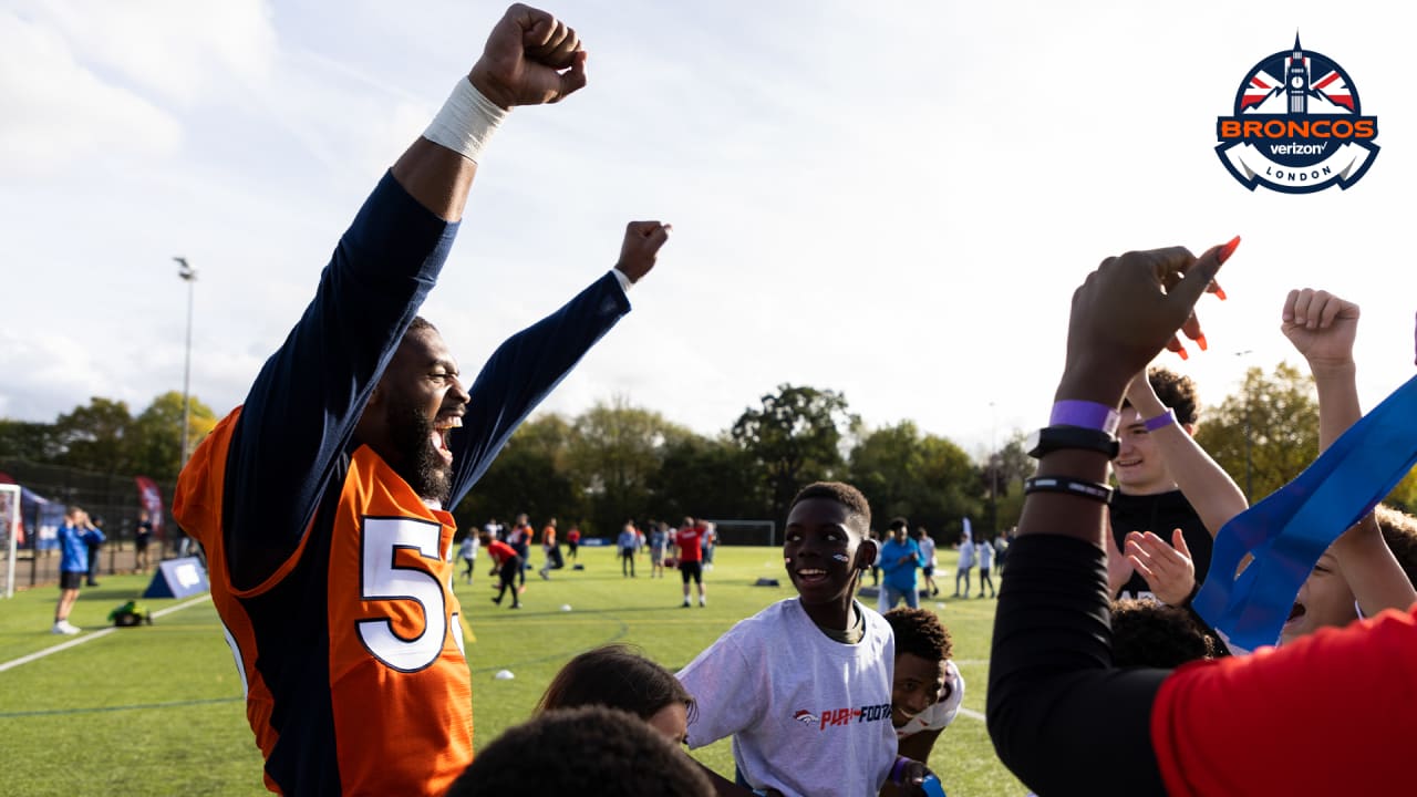 Shots of the Game: Broncos celebrate PLAY 60 and youth football