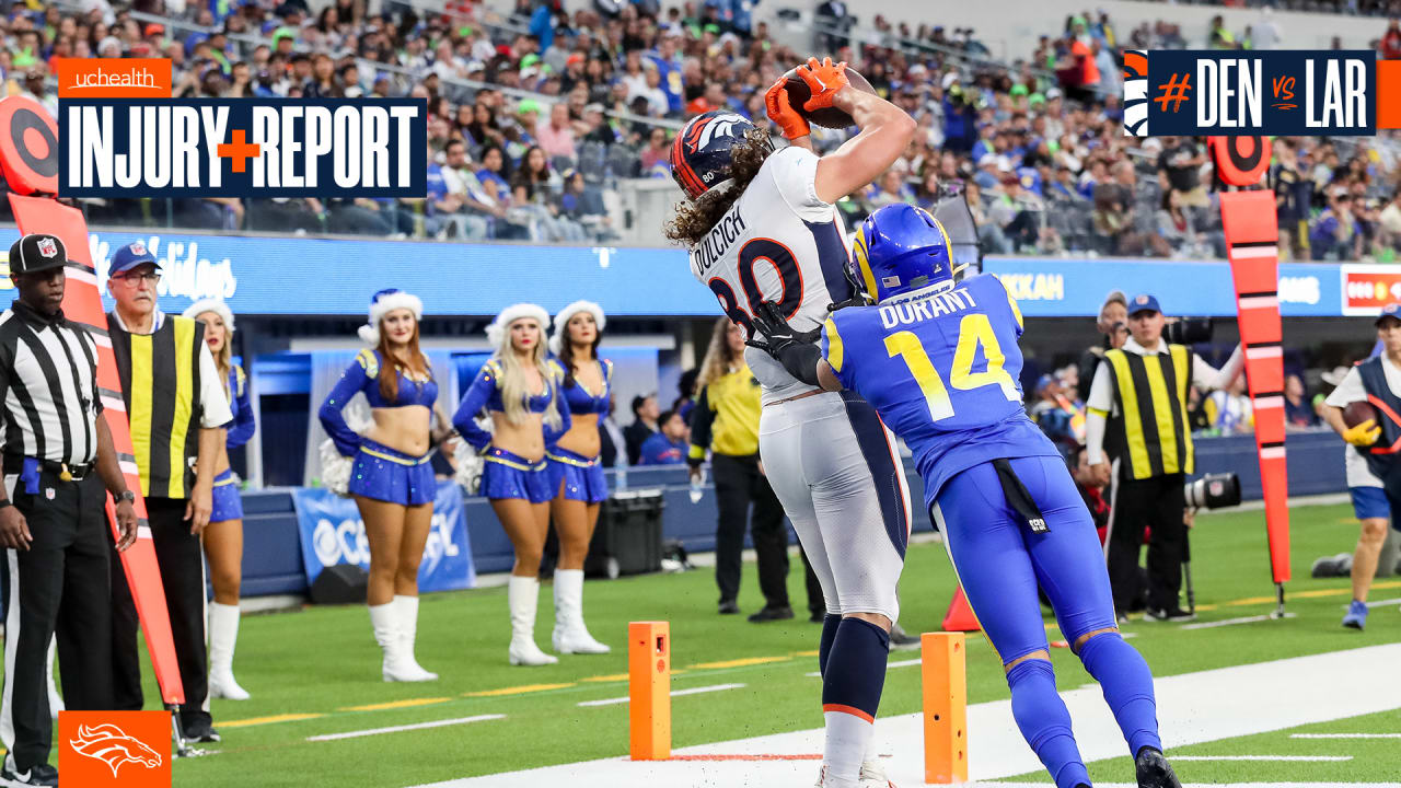 Not Yet 'Over the Hump,' Broncos Shelve TE Greg Dulcich Until Week 5 -  Sports Illustrated Mile High Huddle: Denver Broncos News, Analysis and More