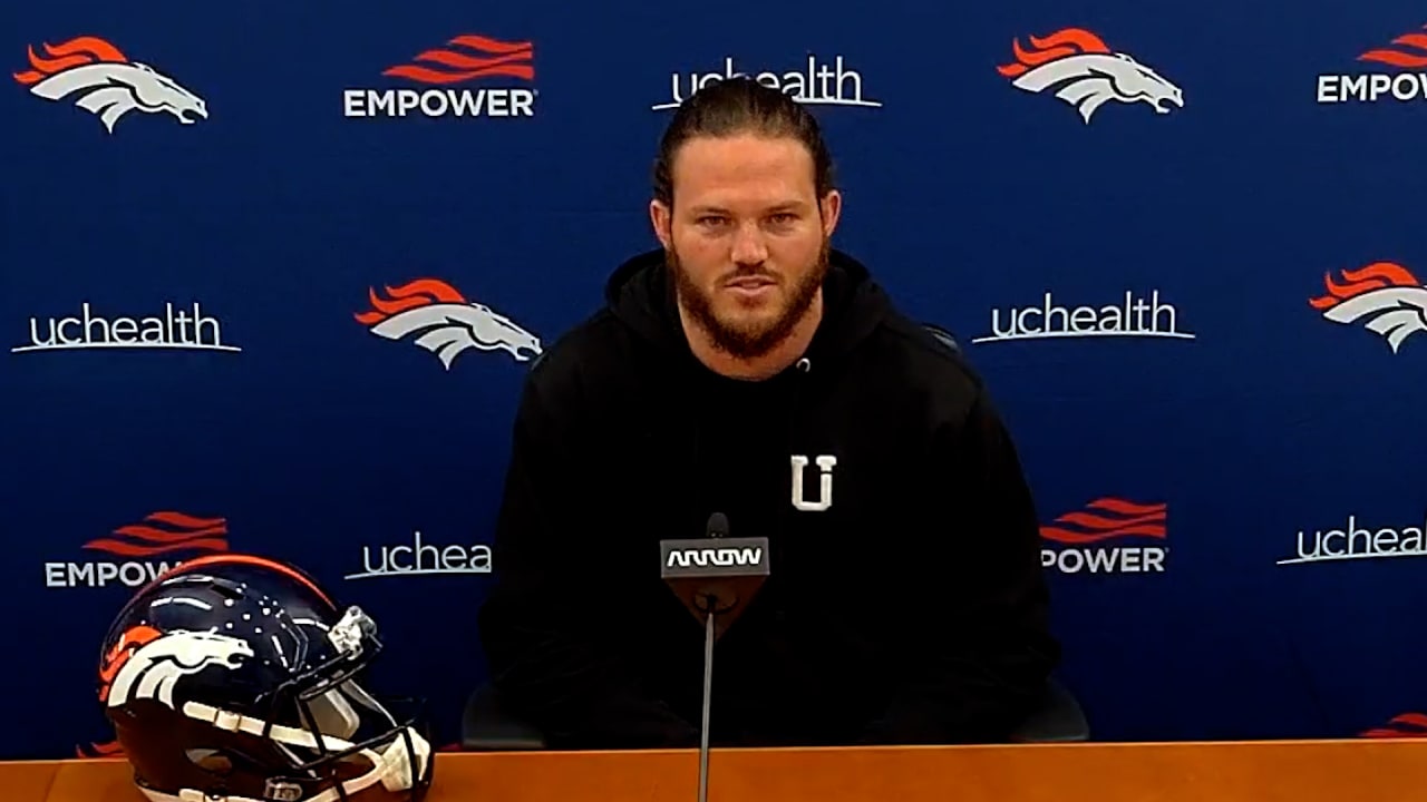 Alex Singleton introduced as newest Broncos linebacker