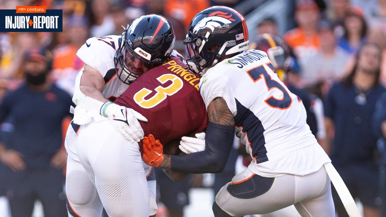 Denver Broncos: View team's full list of players on injured reserve