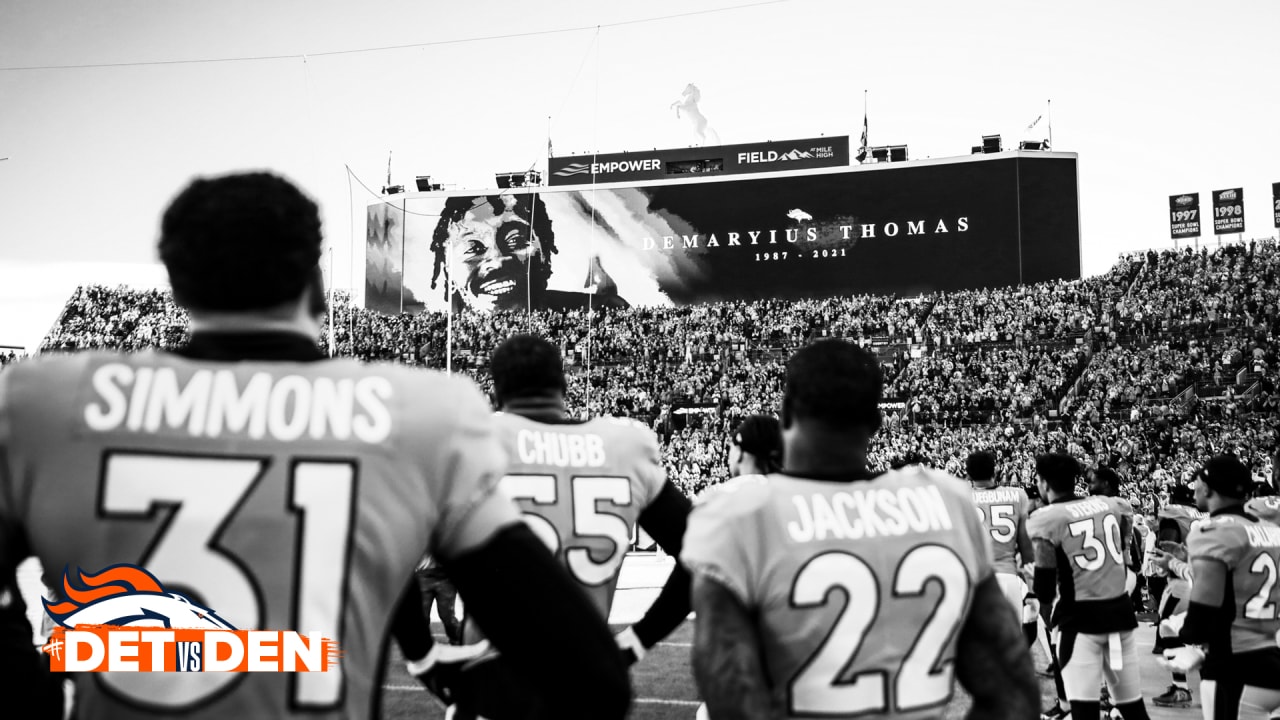 Demaryius Thomas dies; football world reacts, including tributes from  Peyton Manning, Brandon Marshall