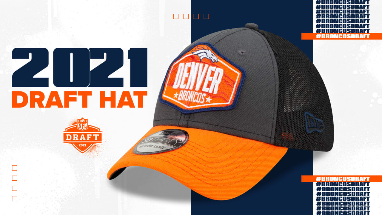 Denver Broncos 2021 NFL Draft hat unveiled