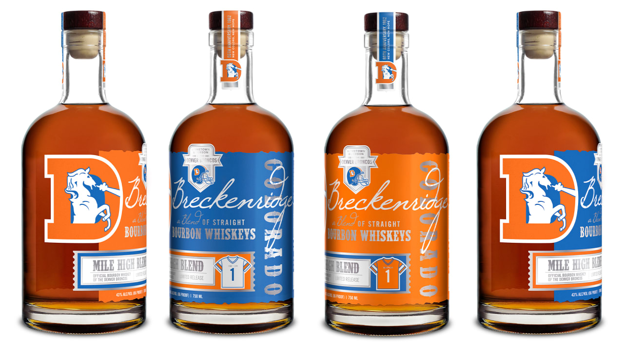 Broncos and Breckenridge Distillery release limited-edition Mile High  Bourbon Blends