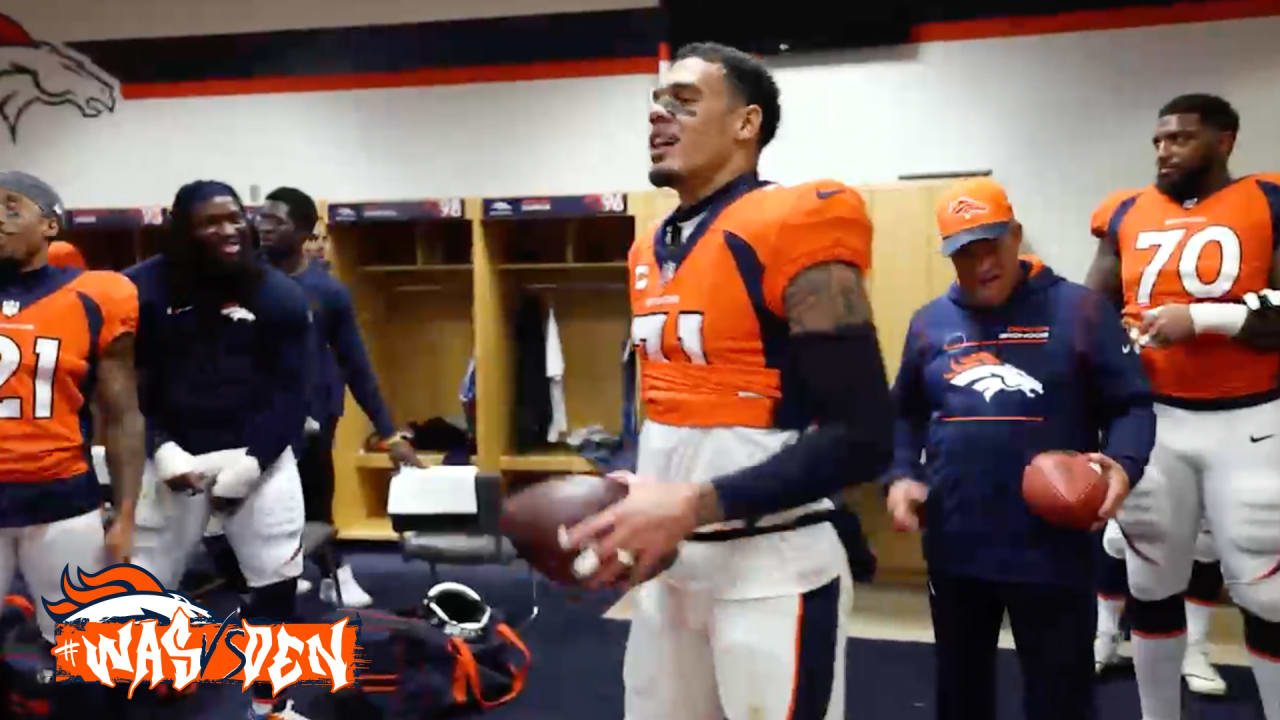 Victory Speech Inside the locker room after WASvsDEN